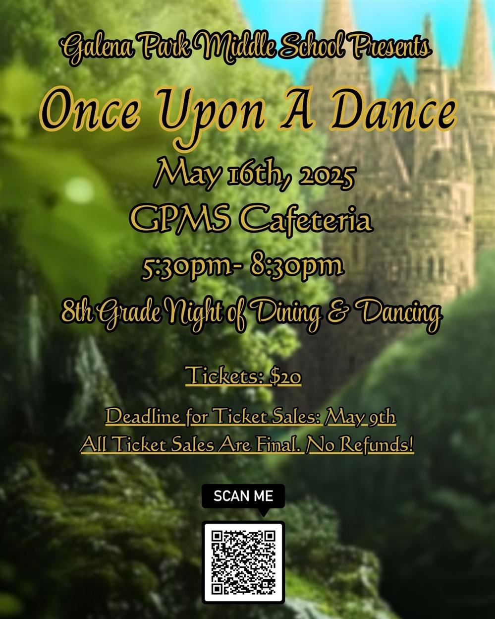  Once Upon An 8th Grade Dance